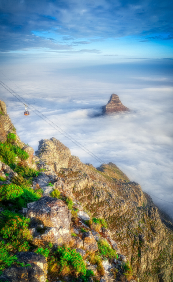 Misty mountain