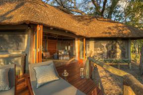 Camp Moremi guest Room Exterior