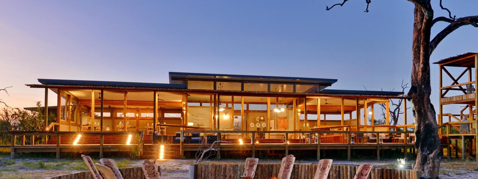 Nogatsaa Pans Main Building full view evening