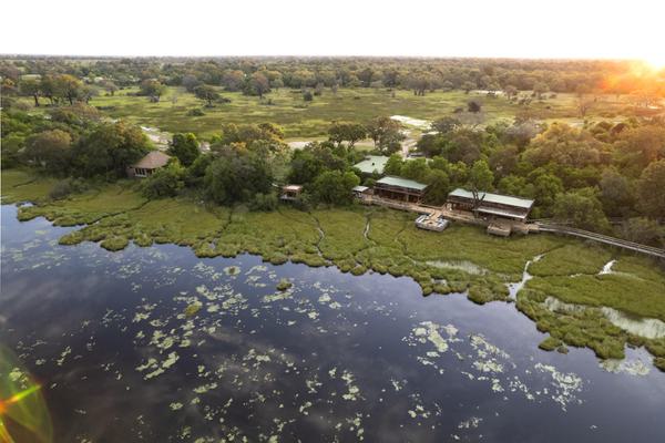 Vumbura Plains Aerial View
