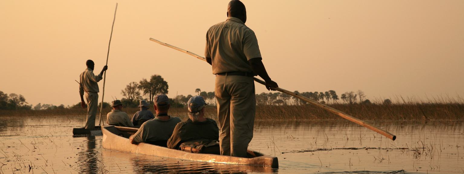 Mokoro in The Okavango Delta SS