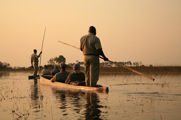 Mokoro in The Okavango Delta SS