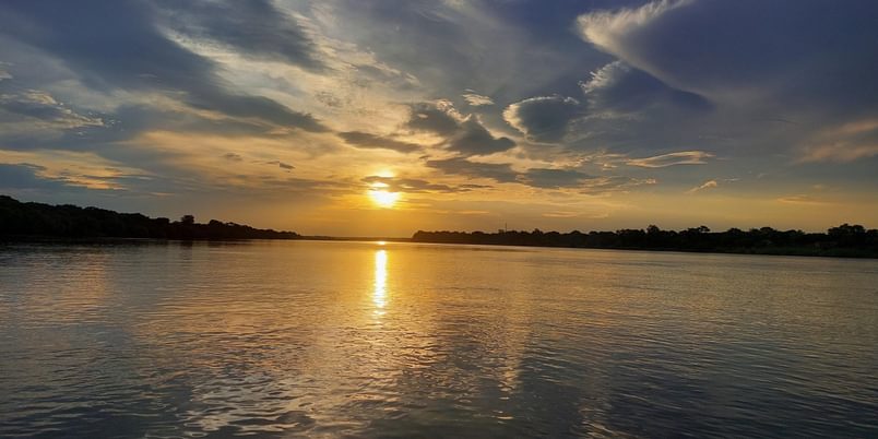 Caprivi River Lodge Sunset over the River