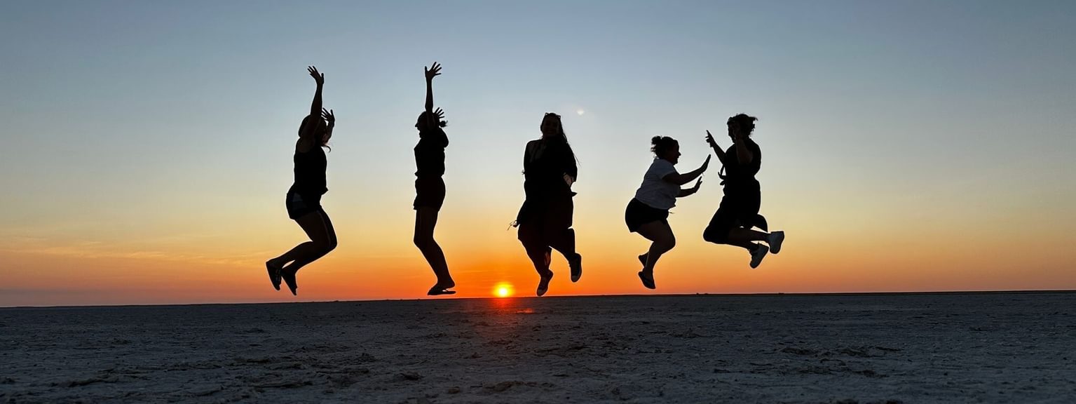Makgadikgadi jumping