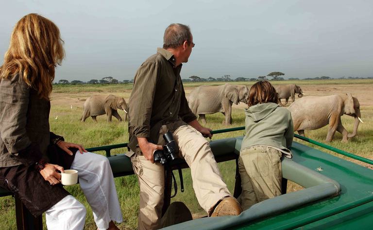 Amboseli Serena Game Drive