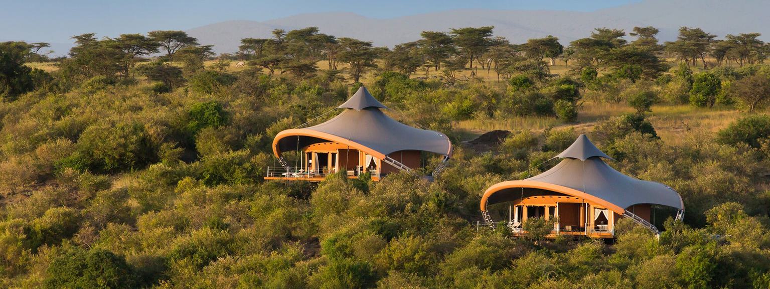 Mahali Mzuri Tent exterior