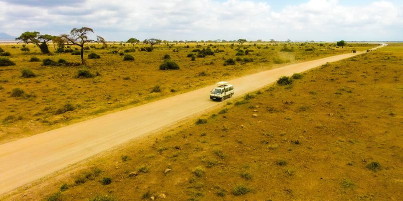 Kenya safari bus open road KTB