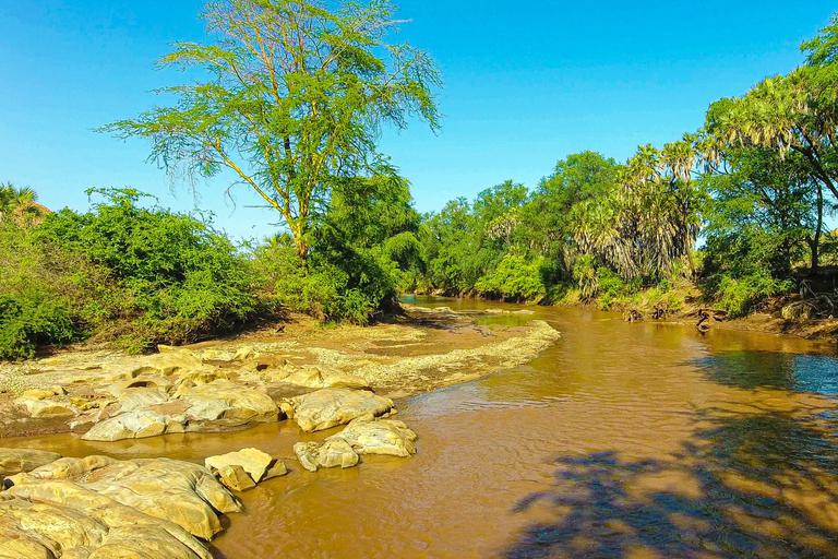 Tsavo Scenery with river KTB