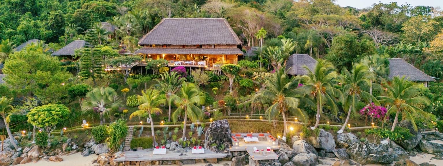 Tsara Komba main area aerial