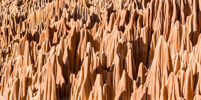 Red tsingy of Antsiranana SS