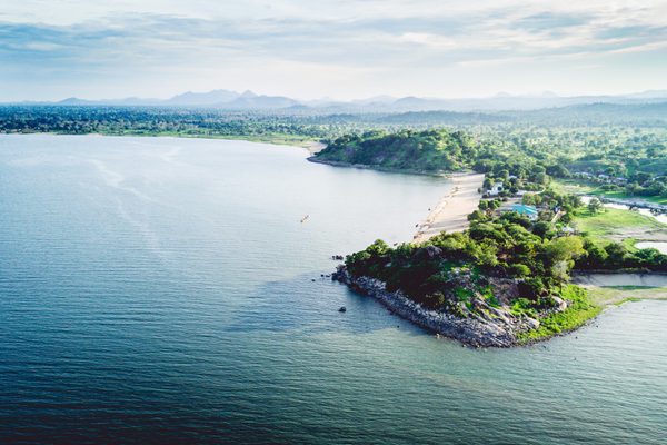 Lake Malawi Monkey Bay Aerial SS