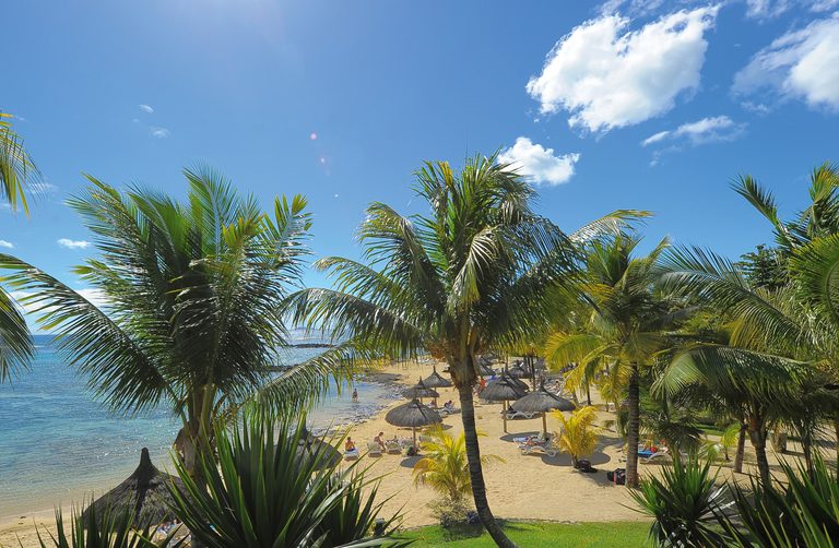 Canonnier beach umbrellas