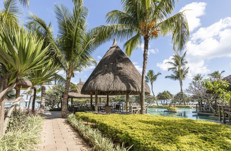La Pirogue pool and bar