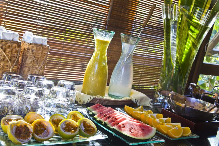 Lakaz Chamarel Breakfast fruits