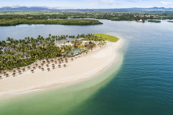 Le Saint Geran Resort Aerial View