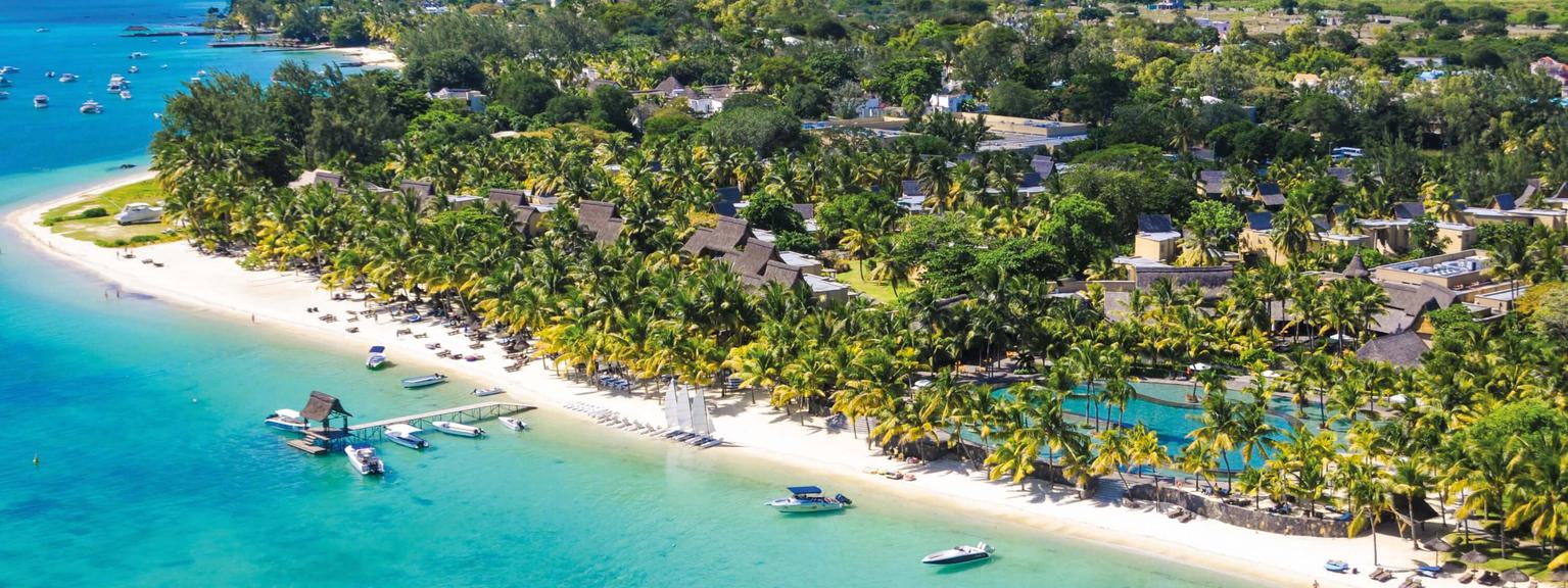 Trou Aux Biches Aerial View