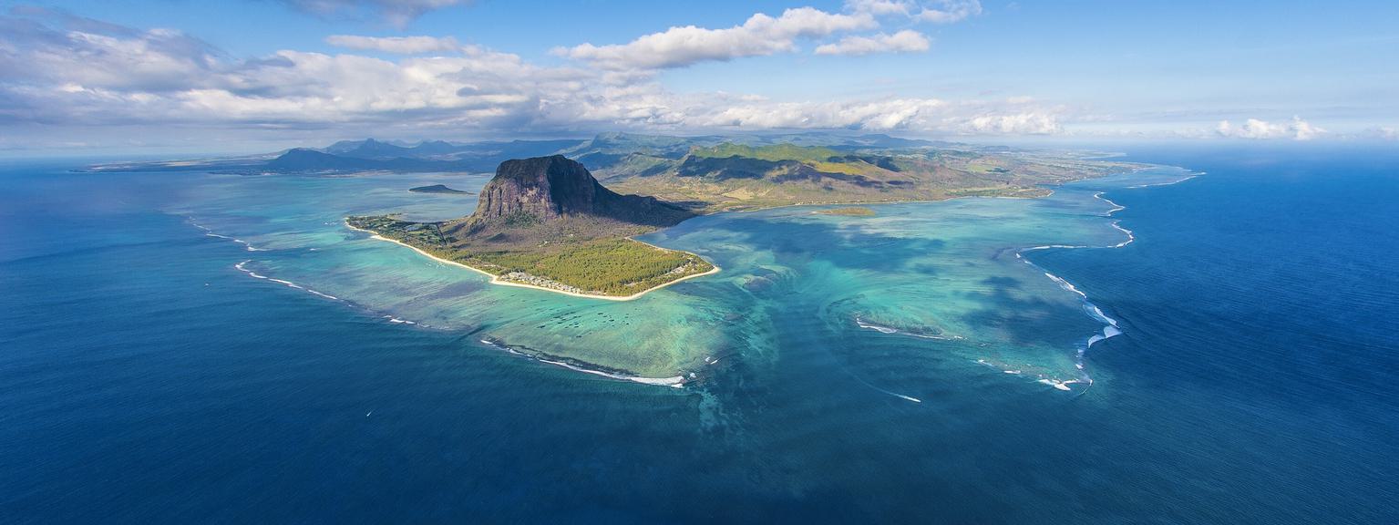 Le Morne Aerial View Mauritius SS