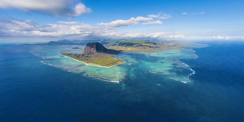 Le Morne Aerial View Mauritius SS