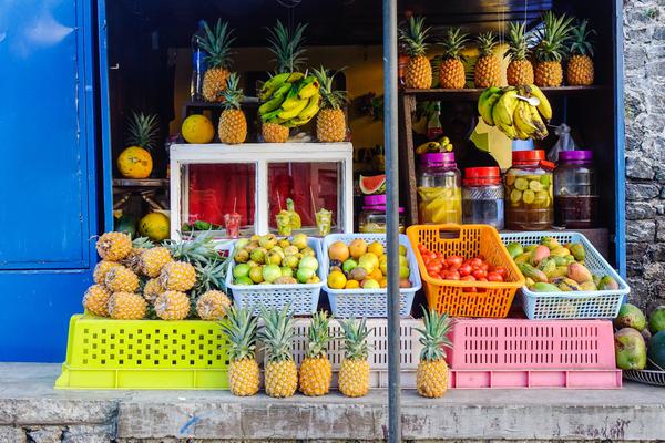 MTPA FOOD FRUITS MARKET Mauritius colour