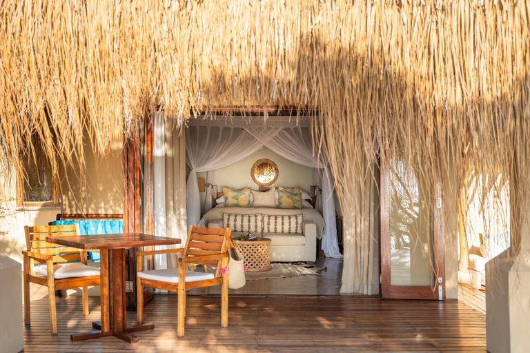 Azura Benguerra Beach Villa deck