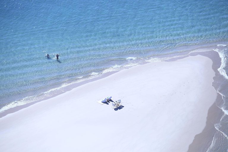 Azura Benguerra Beach picnic excursion