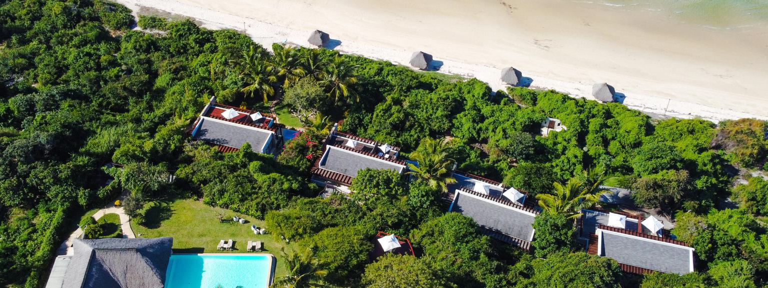 Bahia Mar resort aerial view