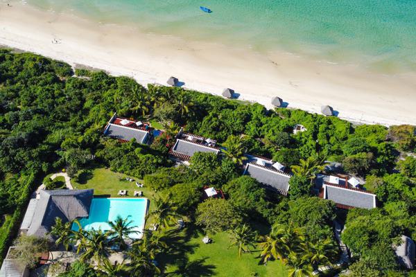 Bahia Mar resort aerial view