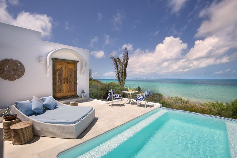 Santorini Villa da Praia pool