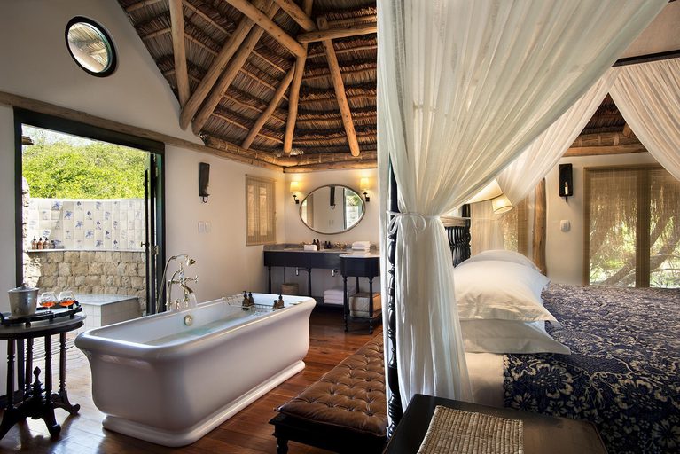 And Beyond Benguerra Island Cabana Bathroom