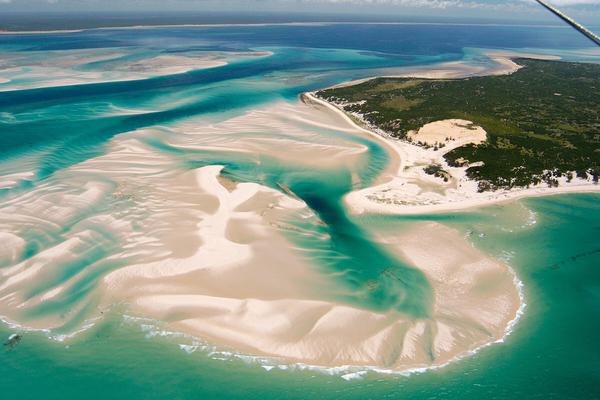 And Beyond Benguerra Island aerial view