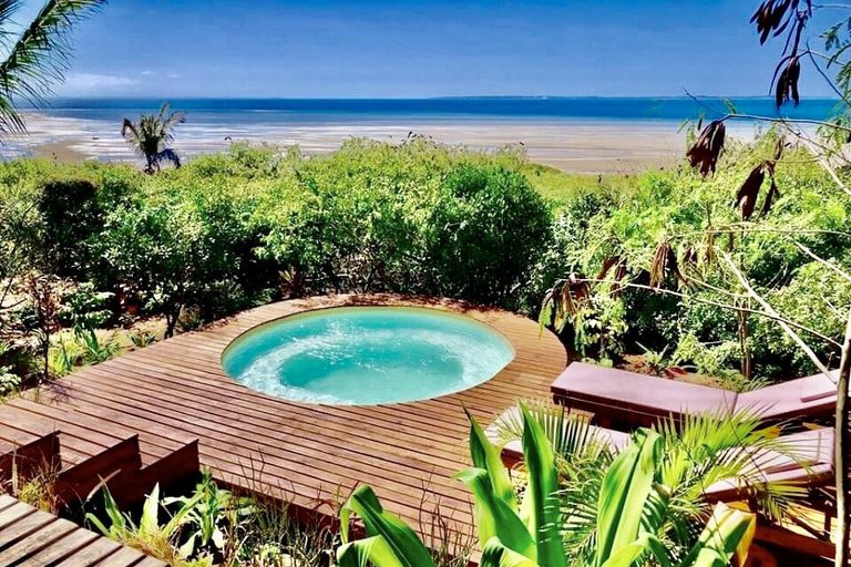 As Dunas Cottage Suite Pool deck