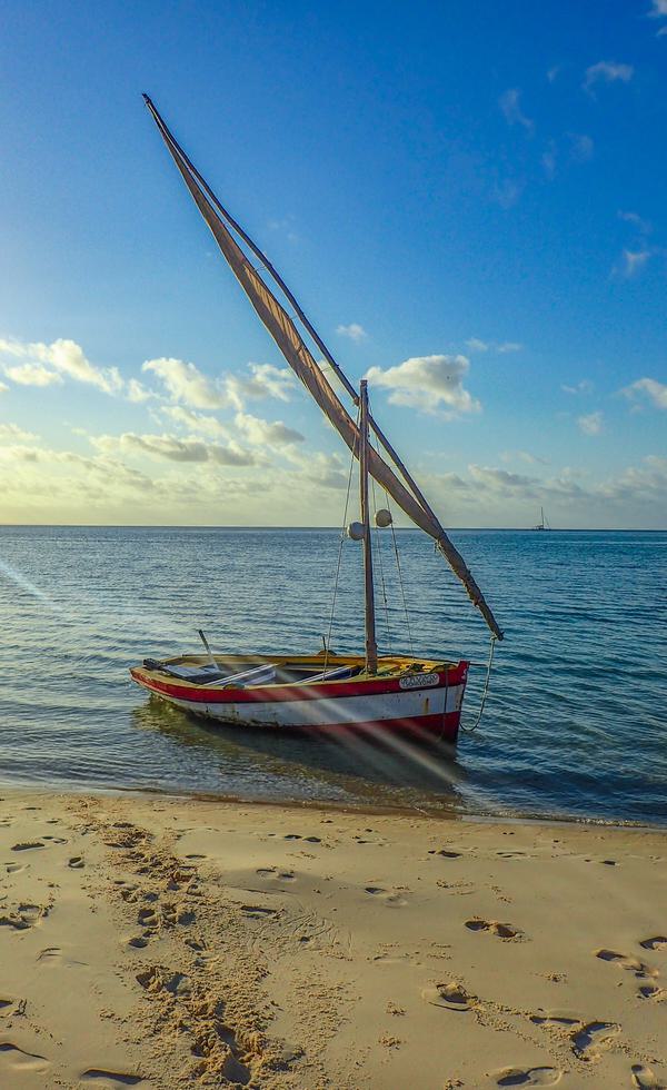 Mozambique Beach Boat SS PORTRAIT