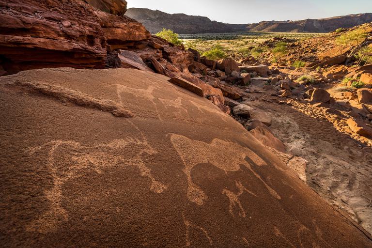 Lion Rock Art Twyfelfontein Camp Kipwe