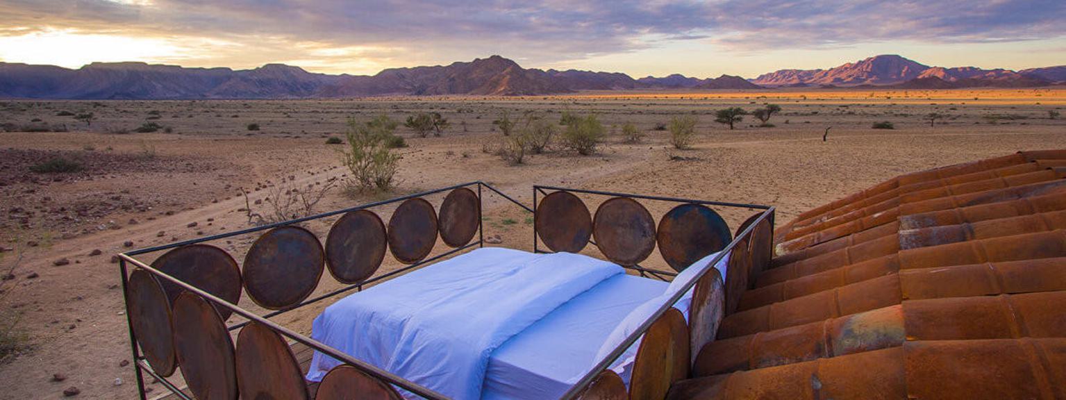 Camp Sossus Star Beds for Sleepout