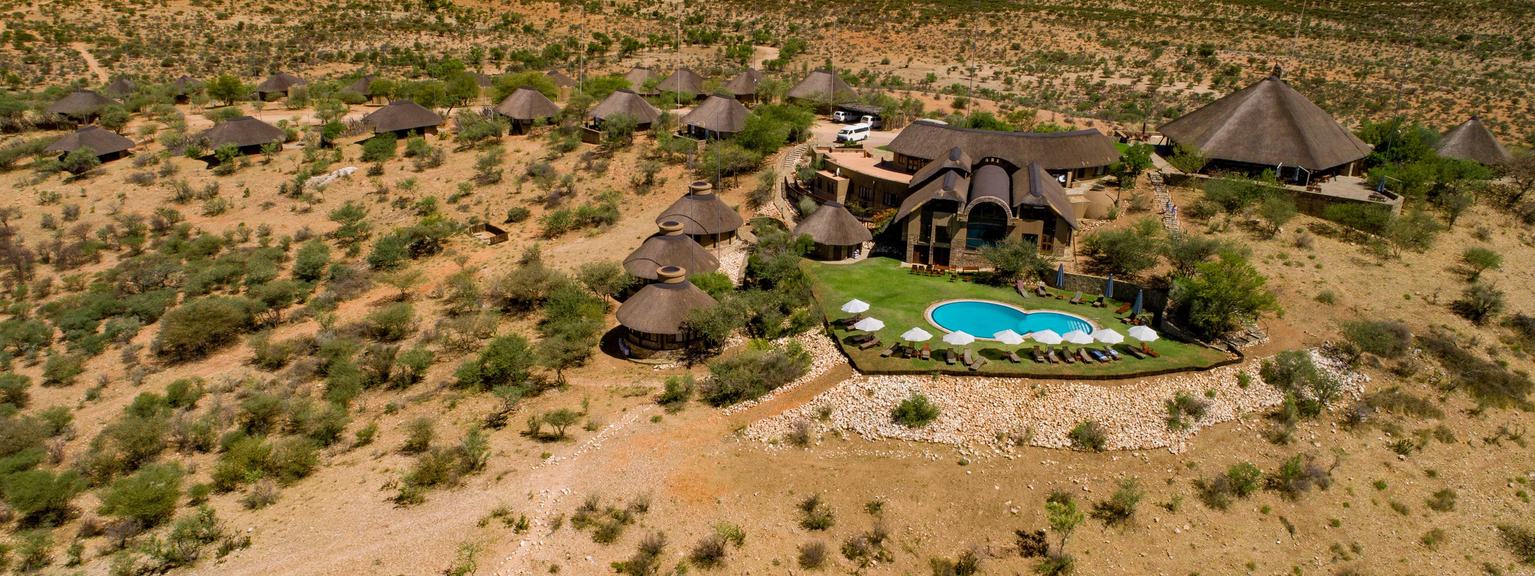 GocheGanas Lodge Aerial View