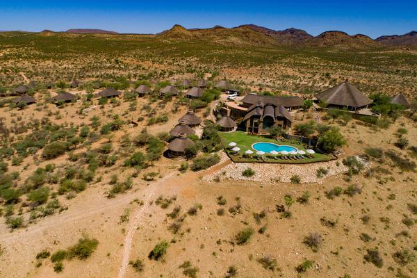 GocheGanas Lodge Aerial View
