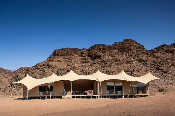 Hoanib Skeleton Coast Camp Family Tent Exterior