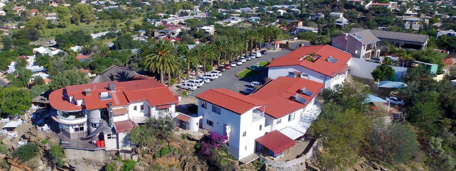 Hotel Thule and Surroundings Aerial View