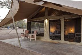 Malansrus Tented Camp Tent Exterior and Deck