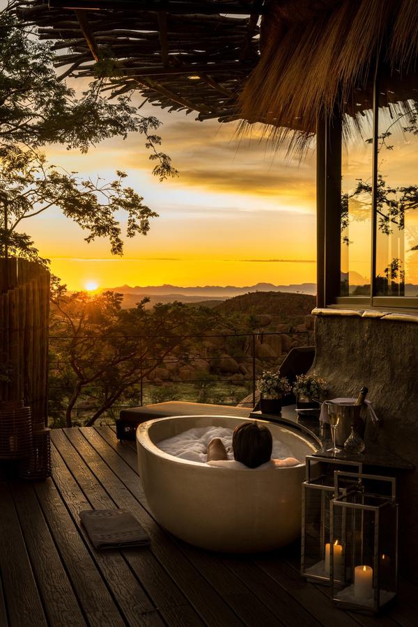 Mowani Mountain Camp Al Fresco Bathtub PORTRAIT