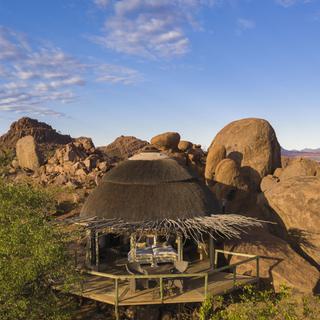 Mowani Mountain Camp Room Aerial View