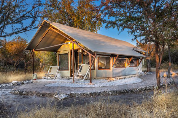 Mushara Bush Camp Tented Bungalow Exterior 2