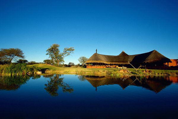 Luxury Bush Camp View over waterhole