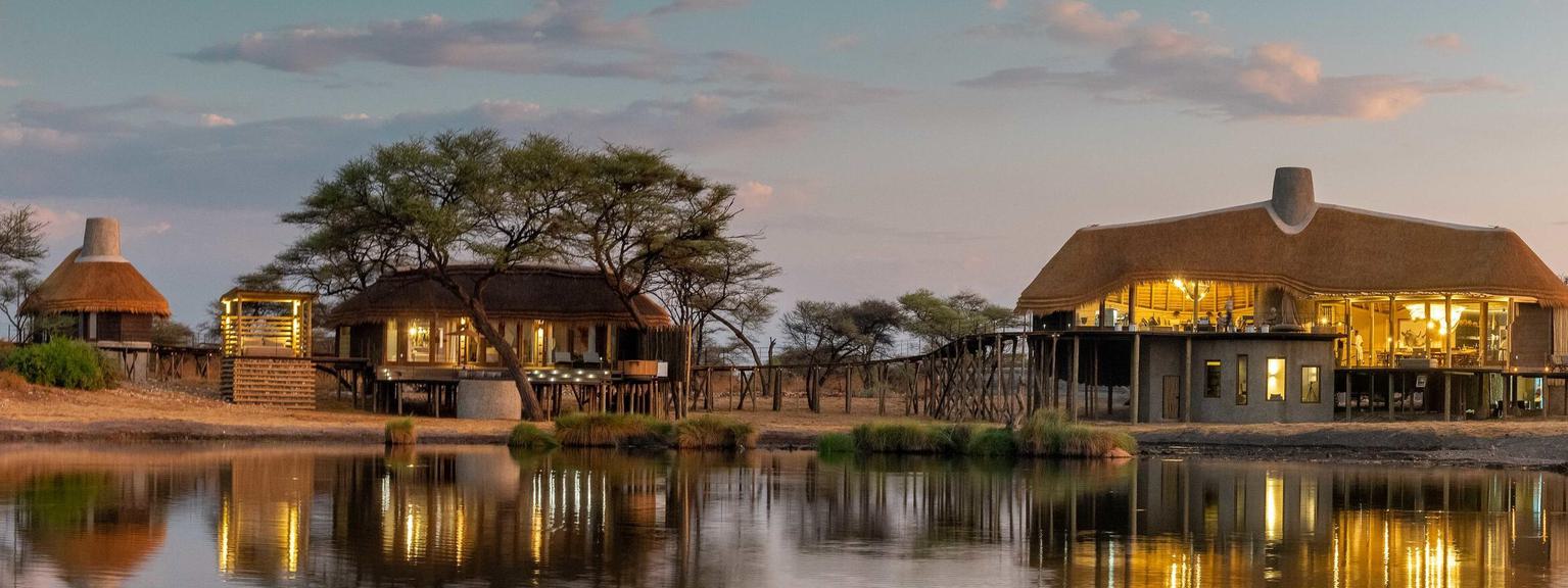 Onguma Camp Kala View from Waterhole