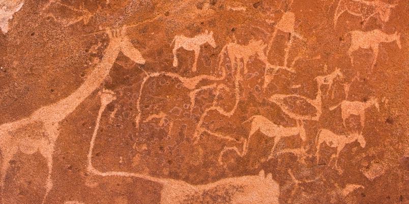 Damaraland Twyfelfontein Rock Art SS