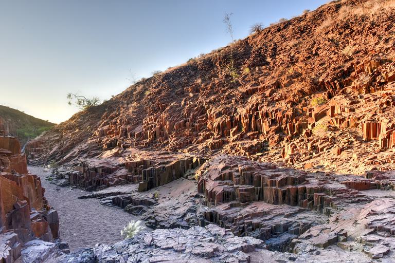 Twyfelfontein Organ Pipes Rocks SS