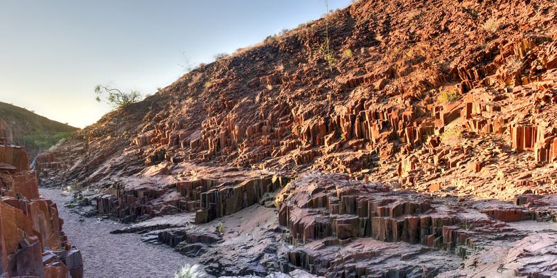 Twyfelfontein Organ Pipes Rocks SS