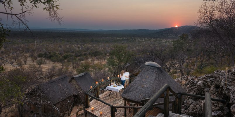 Privte dining view