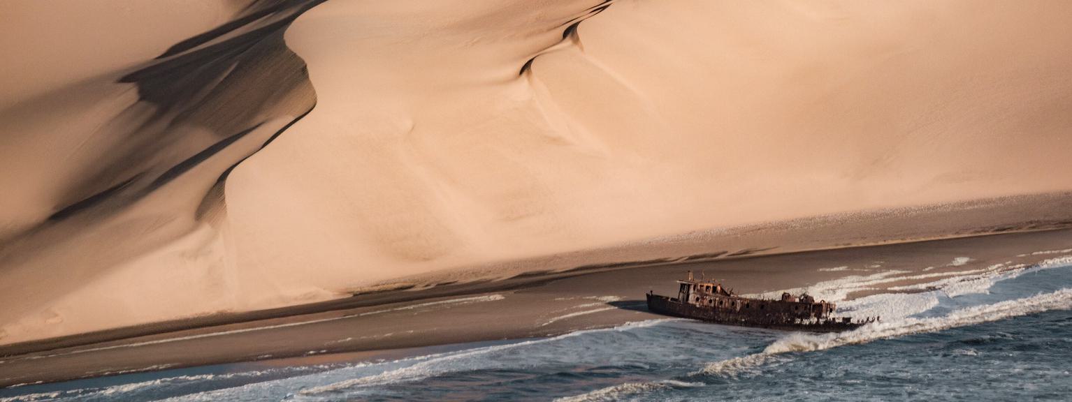 Skeleton Coast shipwreck credit J Kettle