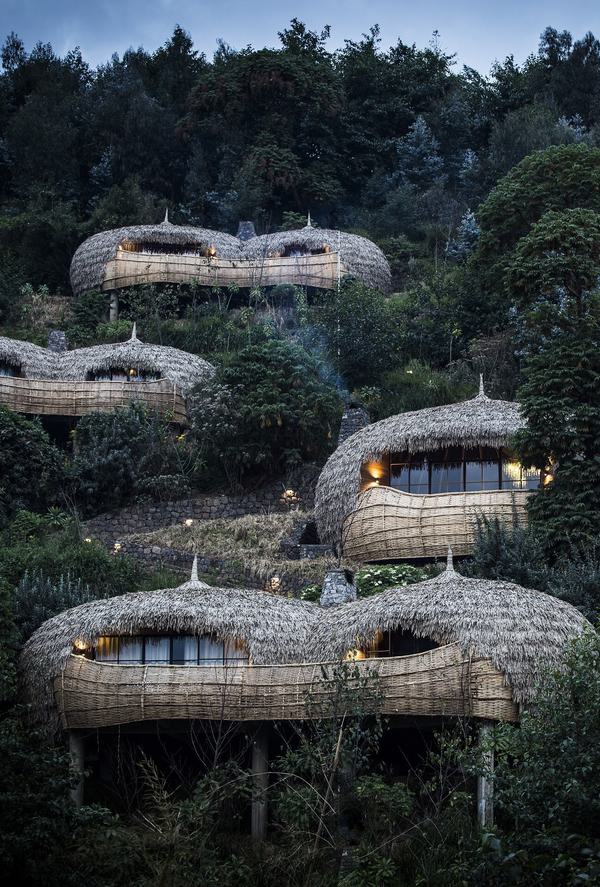 Bisate Lodge External Camp View PORTRAIT